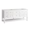 James Martin Vanities Breckenridge 72in Double Vanity, Bright White w/ 3 CM Ethereal Noctis Top 330-V72-BW-3ENC - alternate 4